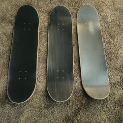 Plain Skateboard Decks 