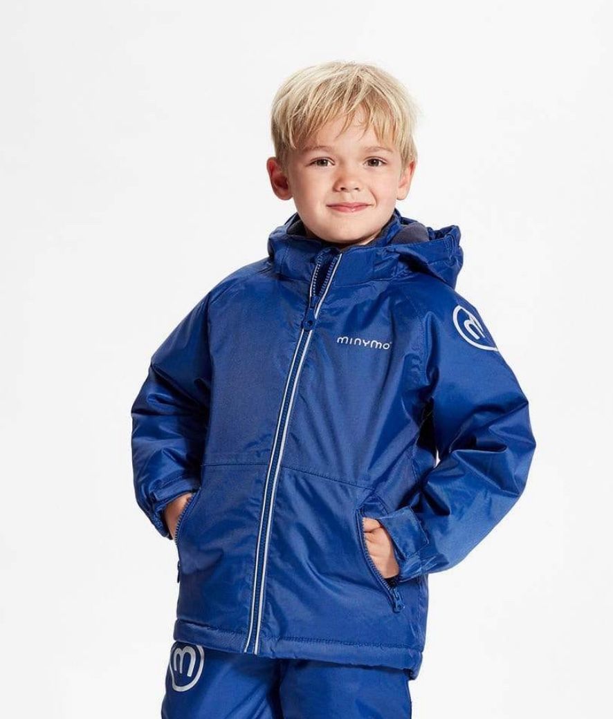 MINYMO Snow jacket Oxford -style Blue