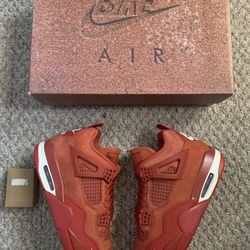 Nike Jordan 4 Og Nigel Sylvester “Brick By Brick/Bike Air” Size 8 (New/DS) ❤️‍🔥