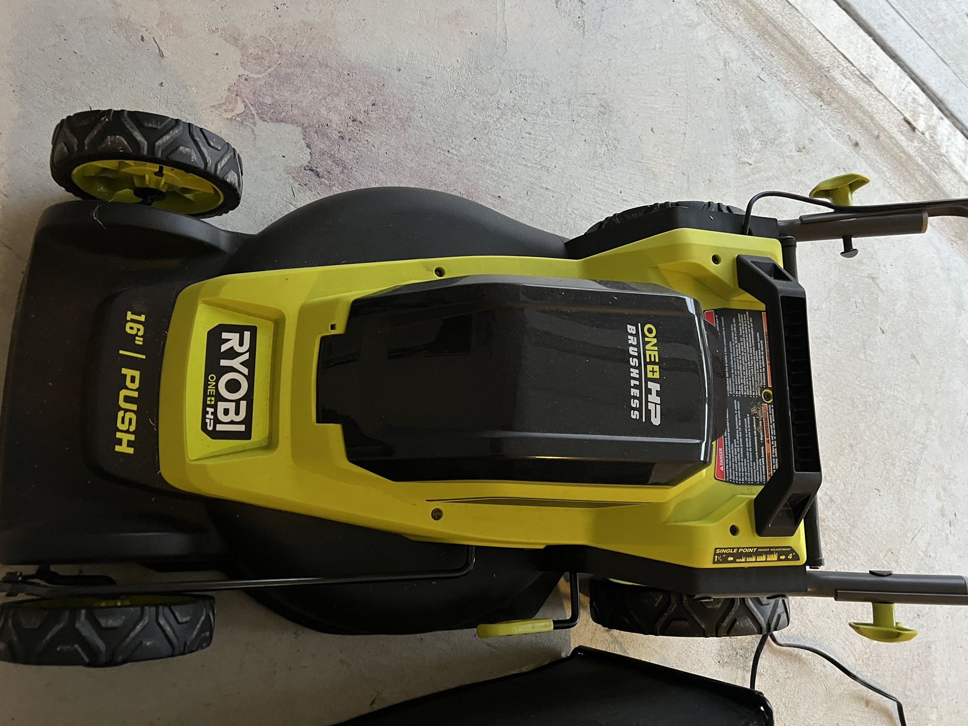 Rypbi Battery Lawn Mower