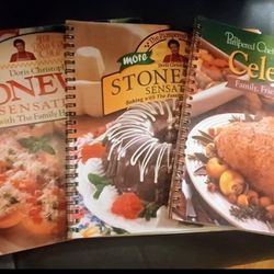 3 Pampered Chef Books 