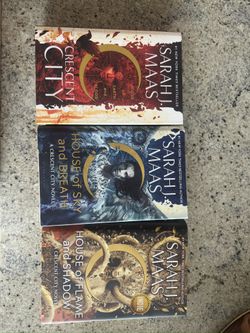 Hardcover Crescent City Novels 1-3 By Sarah J Maas