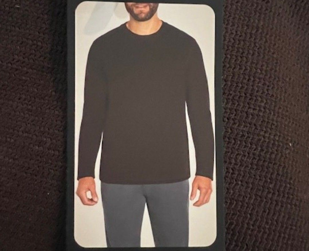 Banana Republic Men's Textured Double Knit Sweatshirt