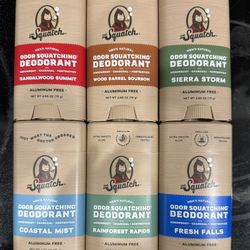 Dr. Squatch Deodorant 6ct