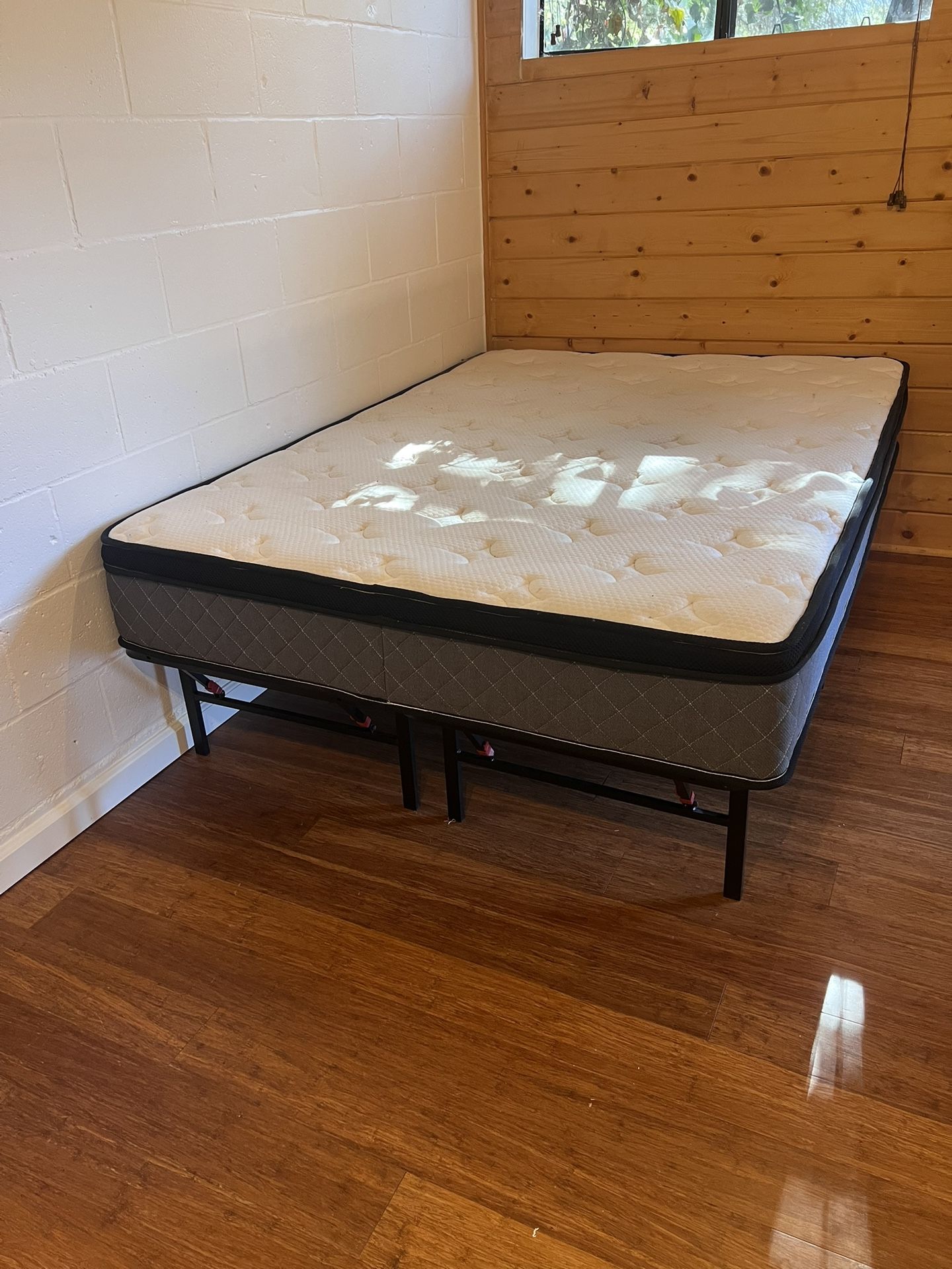 Full Mattress and Full Bed Frame