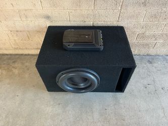 12 inch subwoofer bass package w/JBL amp - $299