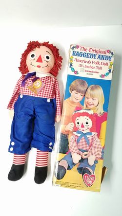 The Original raggedy andy knickerbocker 1973