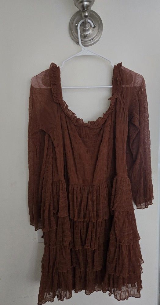 Brown Dress
