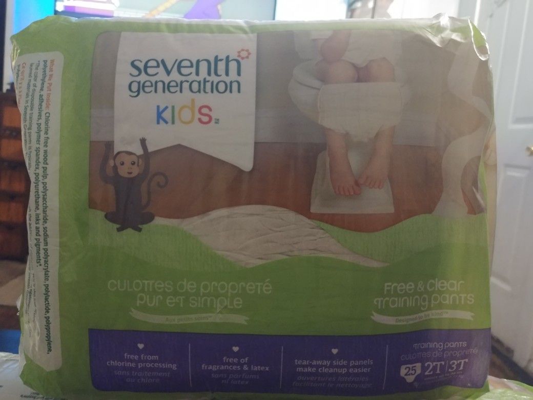 Pull Ups/ 1 bag of pampers diapers