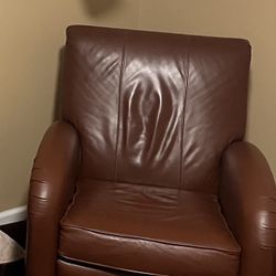 Leather Recliner 