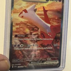Latias ex 239/191 SIR Surging Sparks Pokemon Card NM Full Art