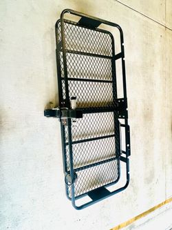 Mockins 60” x 24” x 6” Heavy Duty Trailer Hitch Cargo Carrier – 500 lb Capacity
