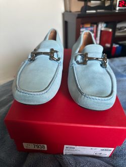 Salvatore Ferragamo Suede Loafers