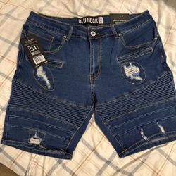 Blue Rock denim shorts, Zs 34