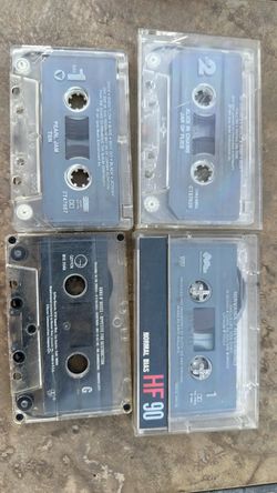 Lot of Vintage Cassette Tapes