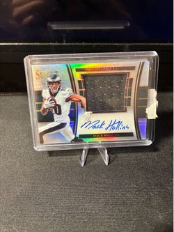 Mack Hollins Select Rookie Patch Autographed