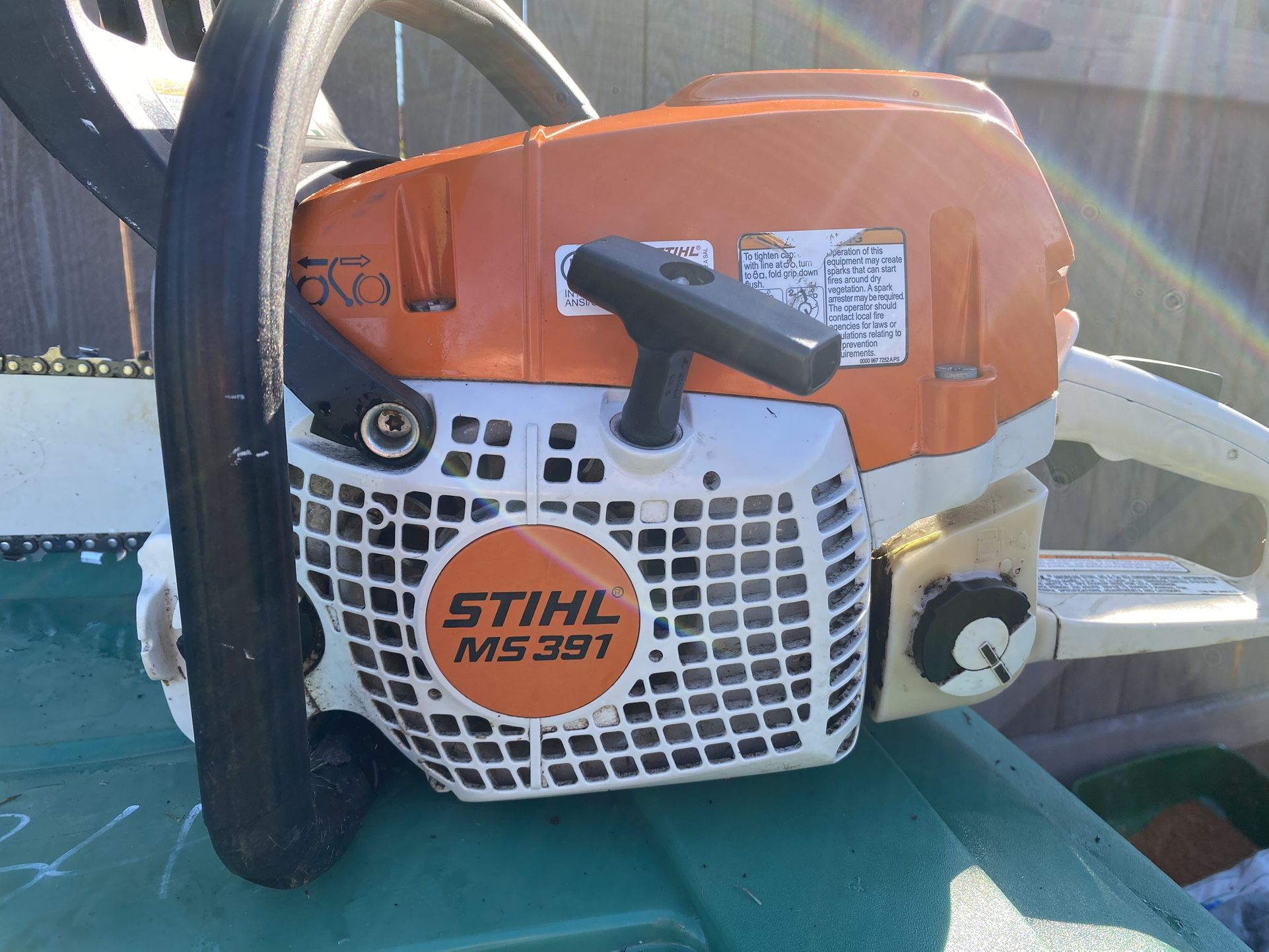 Stihl MS 391 Like New