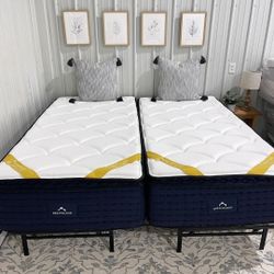 Dreamcloud Premier Rest Hybrid Split King Mattress 