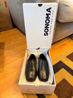 Sonoma Goods For Life Black Loafers Size 12