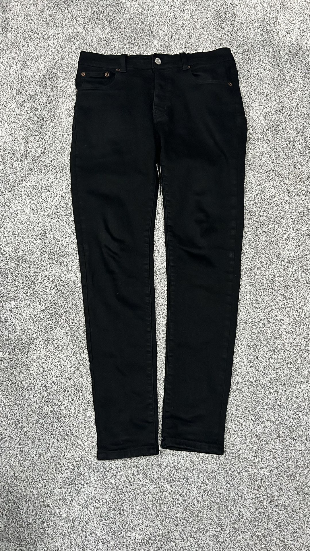 BLACK PURPLE JEANS