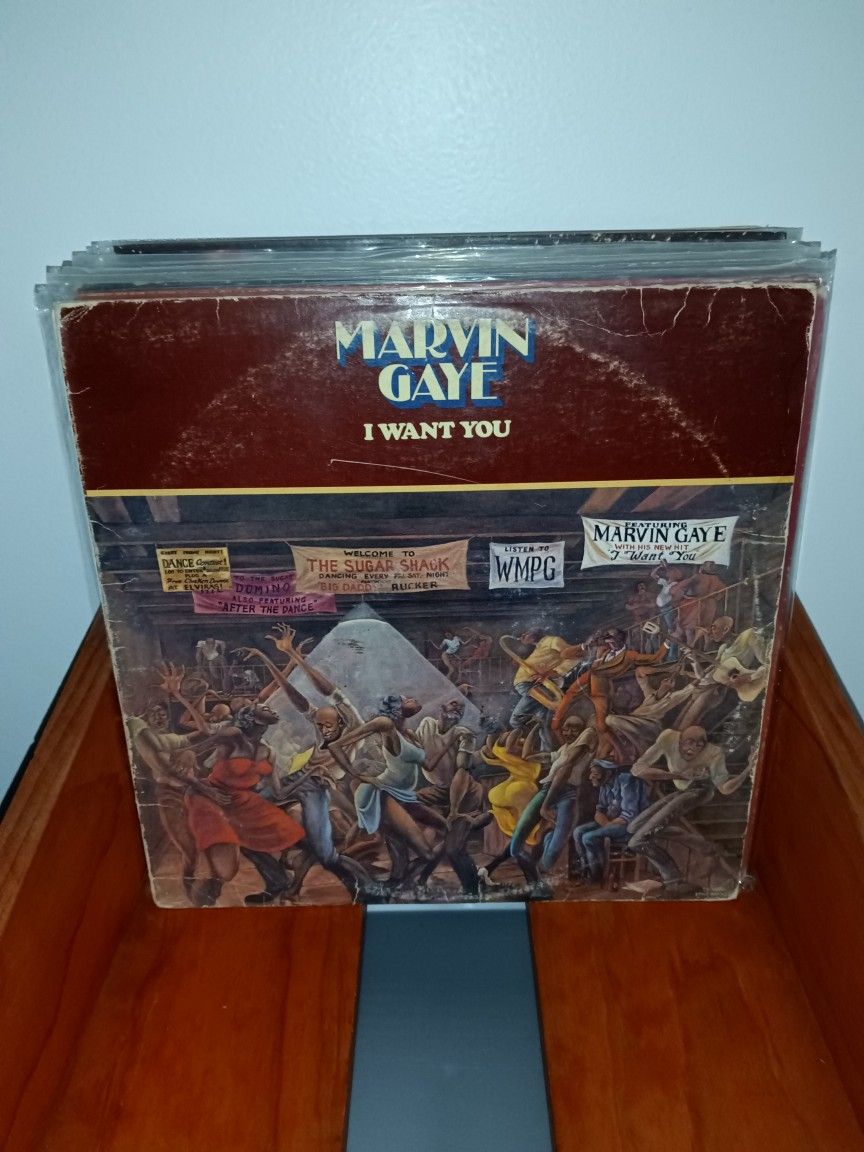 Marvin Gaye Vinyl I Want You