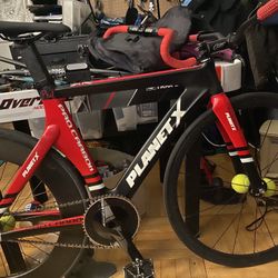 Planet x pro carbon track frameset sale