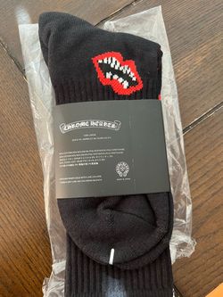 Chrome heart socks