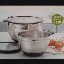 Princess House Set De 2 Tazones Para Mesclar De Culinario Series 