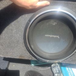 12 Inch P3 Sub And MEMPHIS Amp
