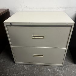 OFFICE/HOME FILE CABINET 2  DRAWERS LATERAL METAL FILE 