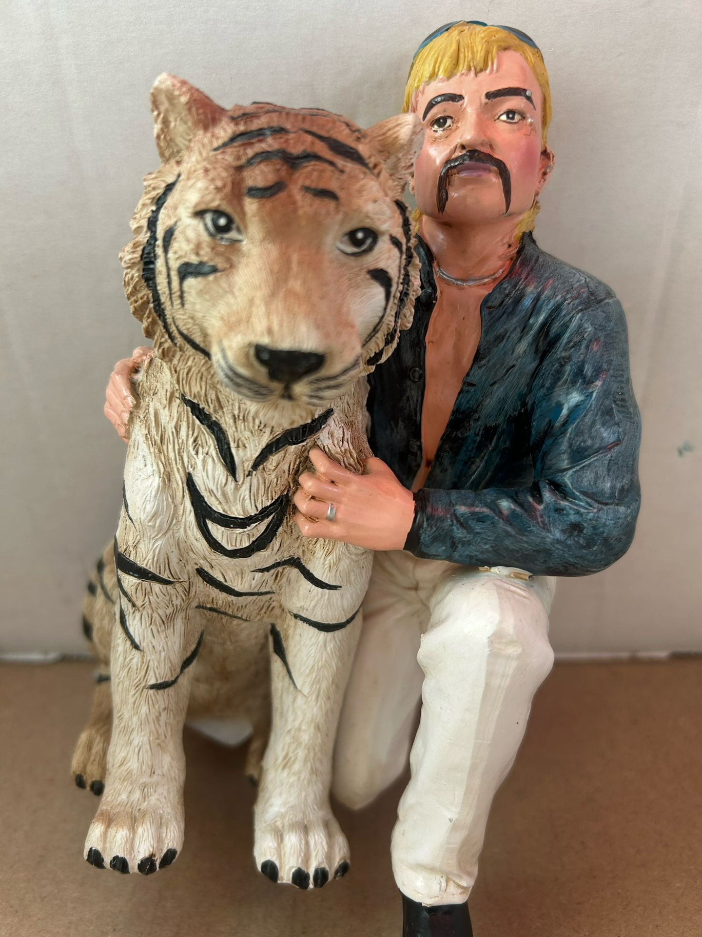 Joe Exotic The Tiger King Figure 7"perfect White Elephant/gag Gift