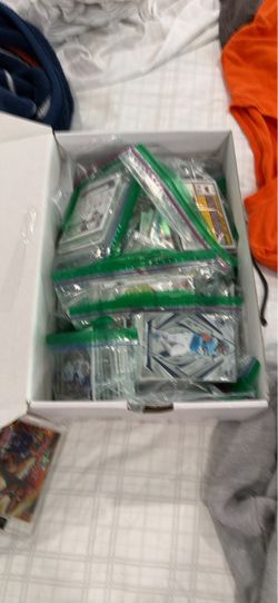 Whole Shoebox Of Football Cards
