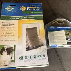 Pet Door And Install Kit