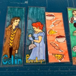Handmade Laminated Bookmarks (customize) 