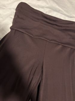 Brown Flare Leggings 