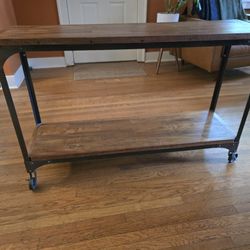 Rolling  CONSOLE TABLE