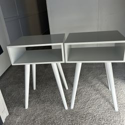 Light Grey/Gray End tables