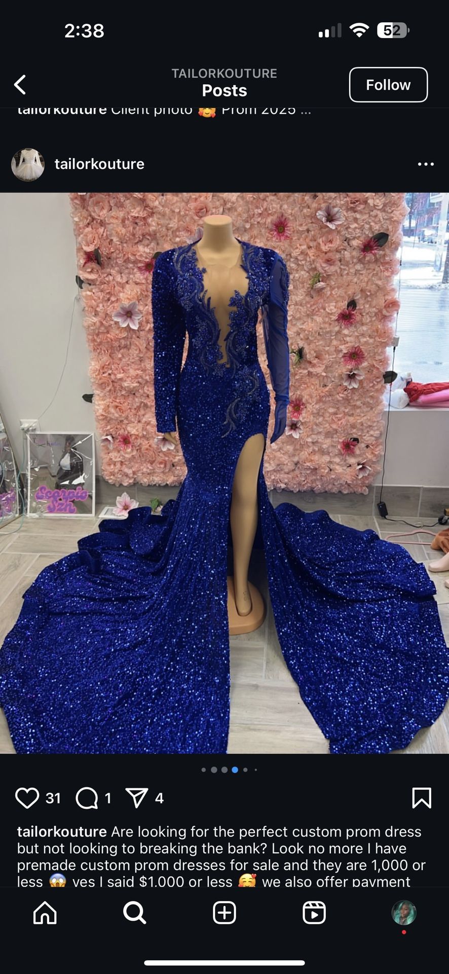 Prom Dress For Sale!!!