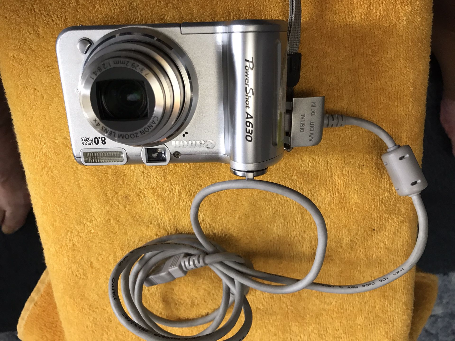 Camera-Canon Power Shot A630 Digital Camera