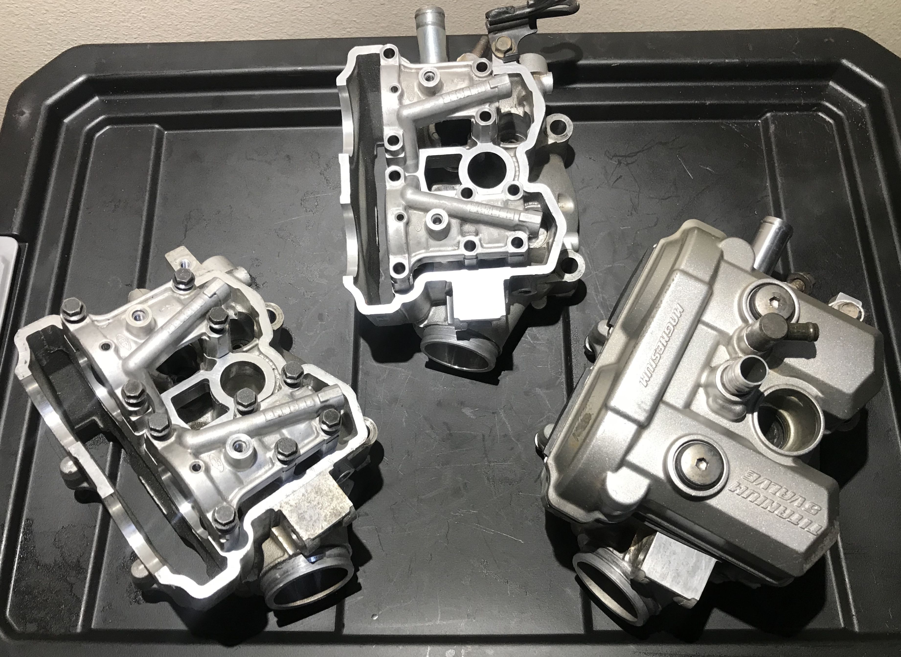 YfZ450 Head cylinder 04 and up port and polished yfz 450 07 08 Carbureted models