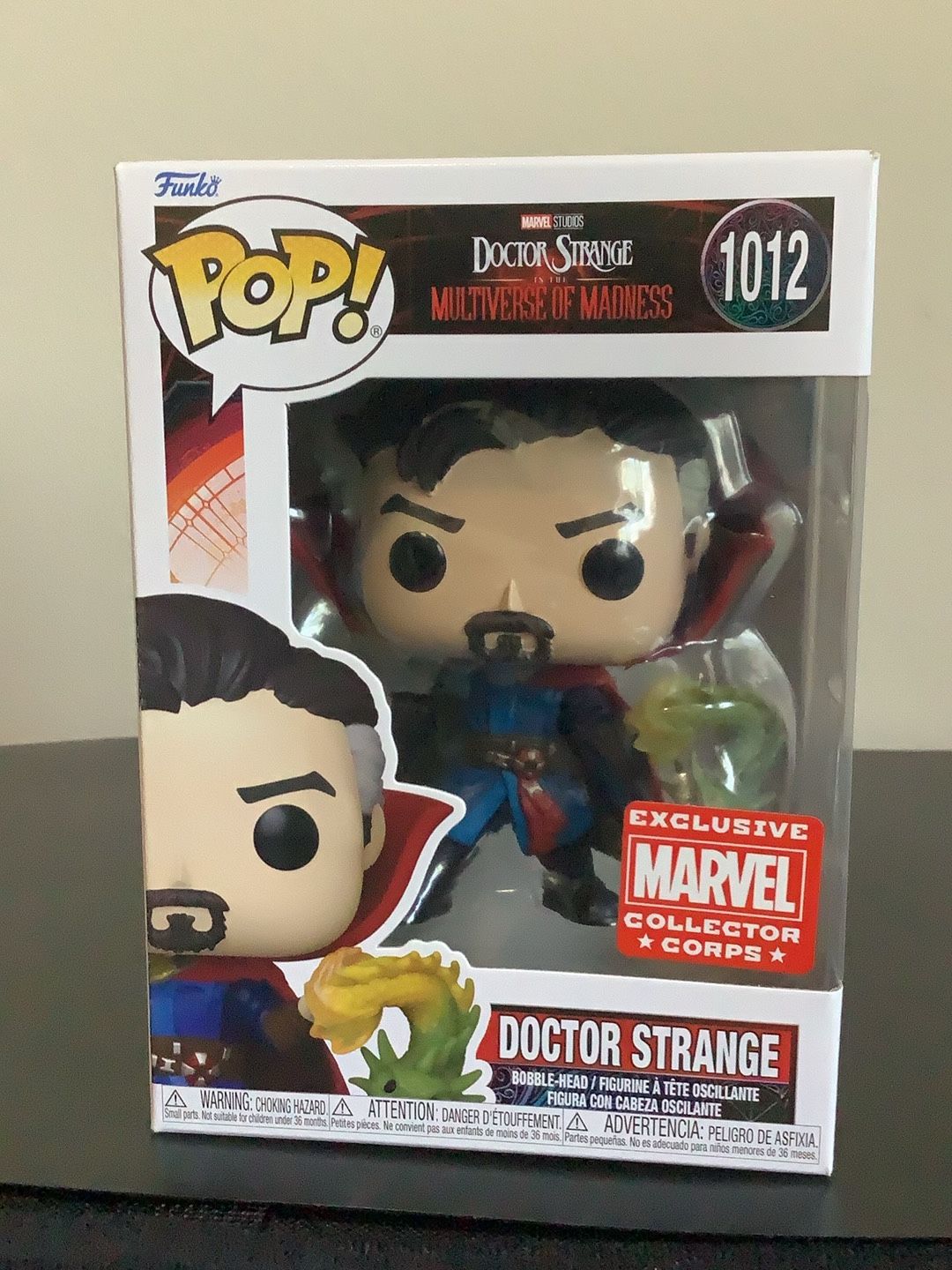 Funko Pop Marvel Collector Corps Exclusive Doctor Strange #1012