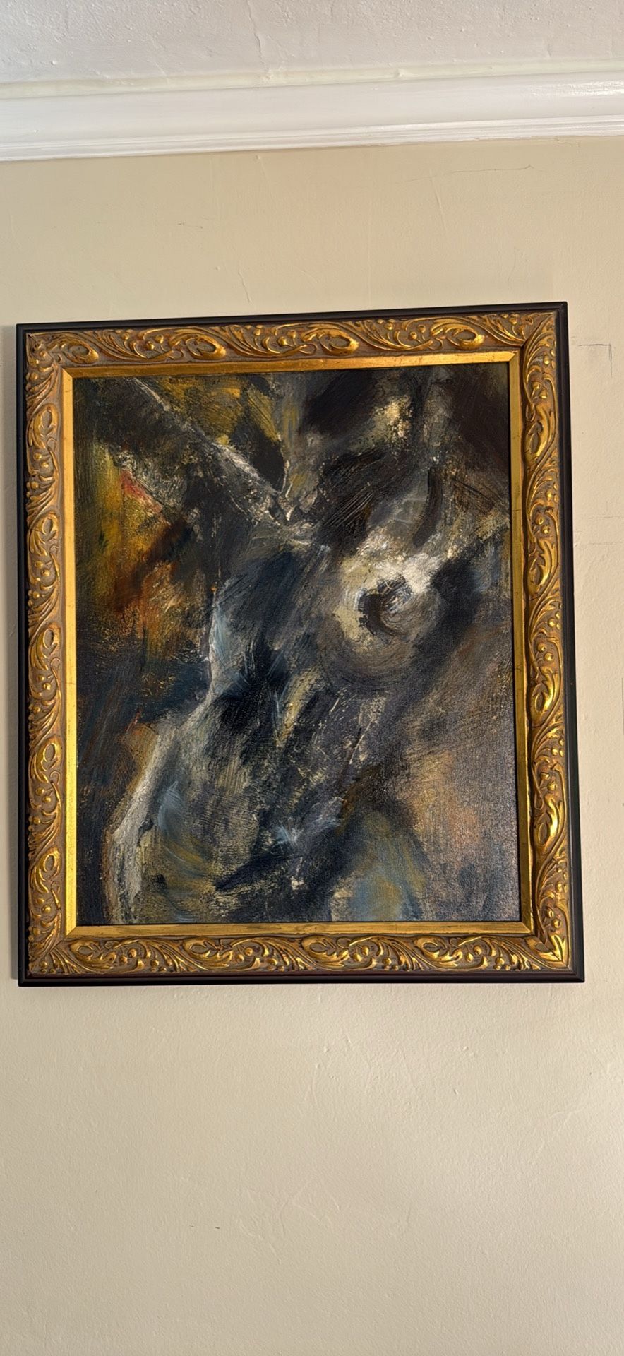 Abstract Oil Painting : Conversation Starter