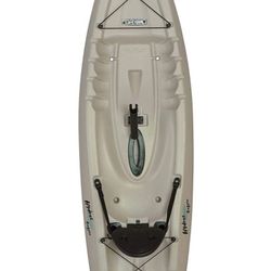 Lifetime Hydros Angler Kayak with Paddle, Sandstone, 101" MSRP$999.00