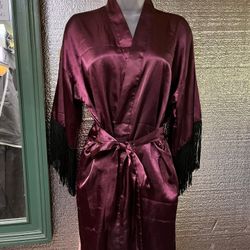 Silky Kimono Robe
