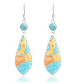 Woman's Beautiful Turquoise Earrings