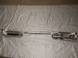 1962 Chevy Impala Rear Bumper Original Re-chromed