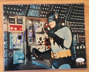 Adam West Signed 8x10 Batman Glossy  Photo JSA Authenticated