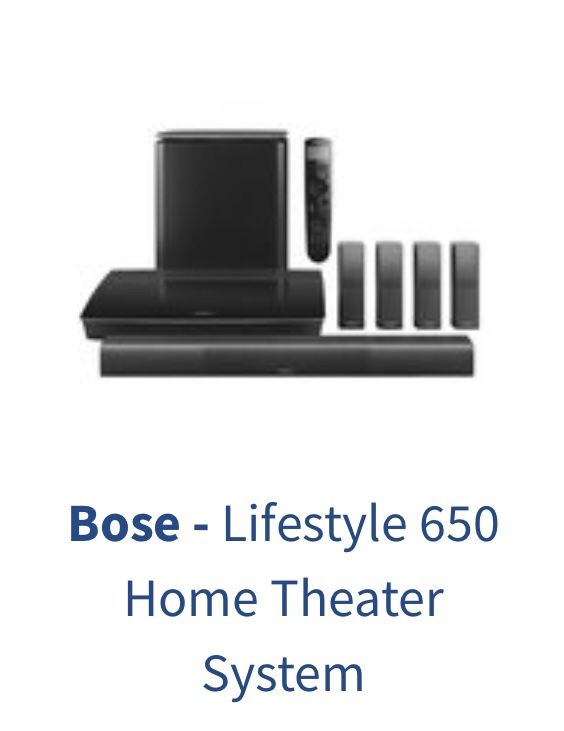 BOSE LIFESTYLE 650 Complete Home Theater