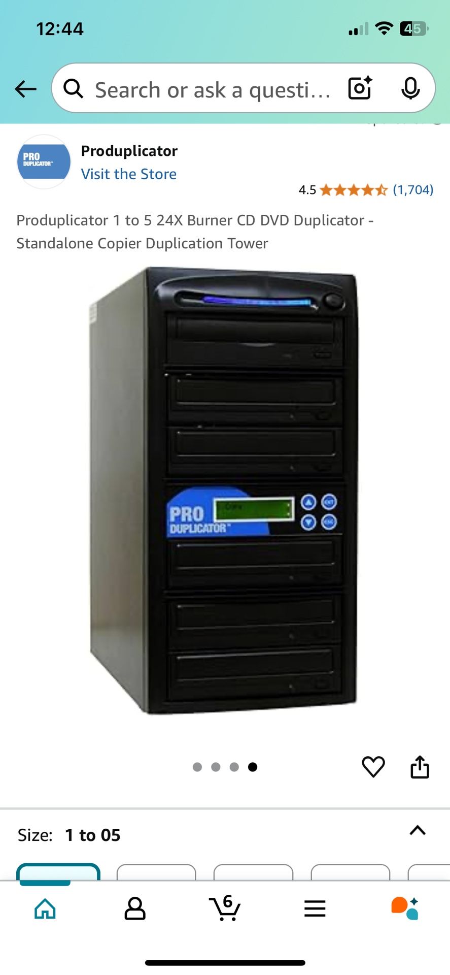 Produplicator Burner CD DVD Duplicator -