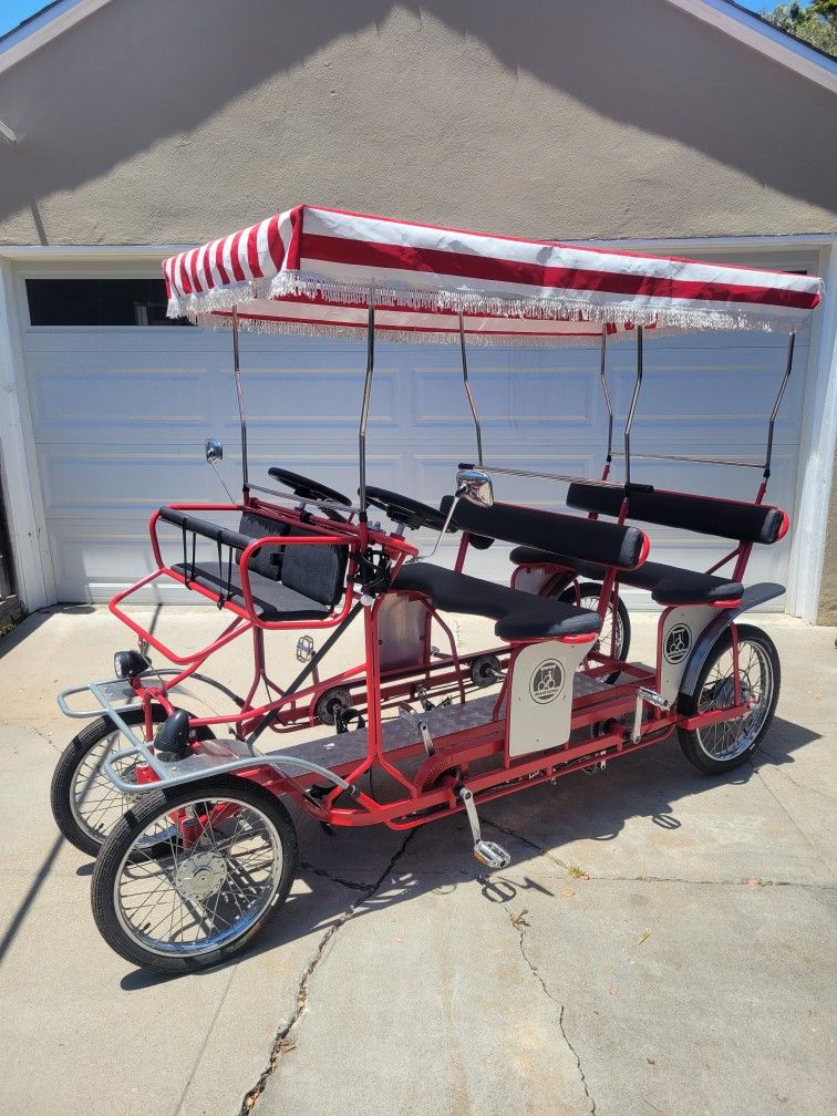 4 Seater Surrey Bicycle